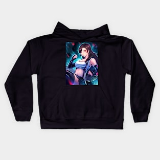 Tifa Lockhart Kids Hoodie